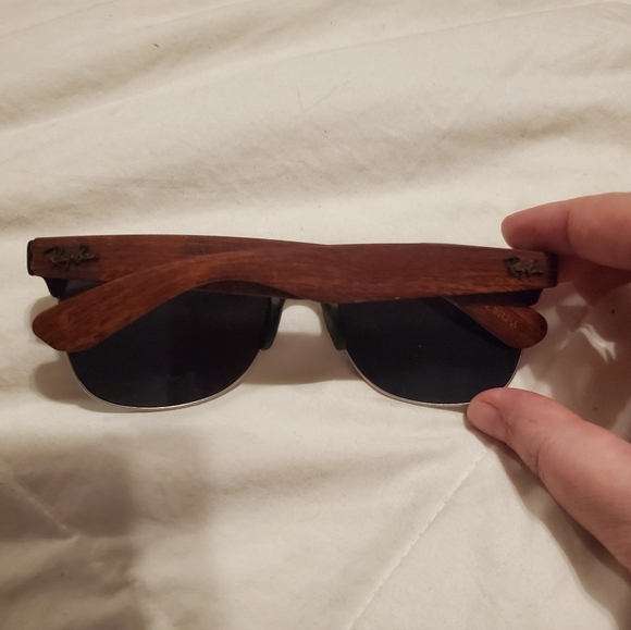 Ray-Ban RB4175 CLUBMASTER Oversized Square Shape Sunglasses - Picture 5 of 7